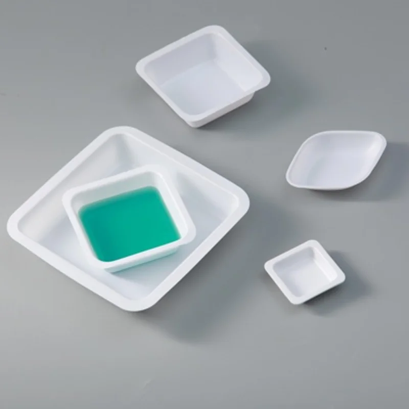 白色菱形称量船85x65(250/袋,2袋/盒,5000/箱)袋