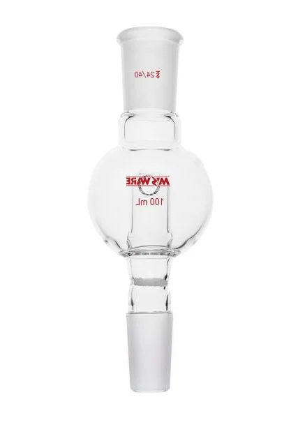 具砂板改造的防溅球,上磨口:24/40,下磨口:14/20,100ml