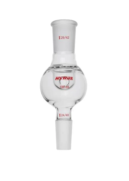防泡沫球,上磨口:24/40,下磨口:14/20,100ml - MANSWARE