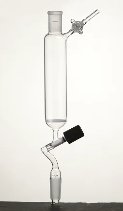 滴液过滤漏斗,过滤器4mm高真空,侧口:14/20,60ml,G2