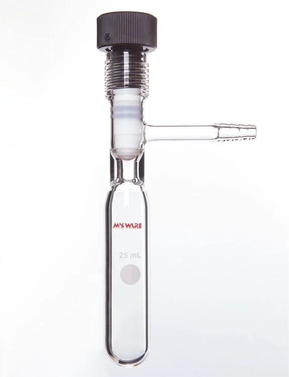 溶剂存储瓶(SCHLENK),5ml,13.6*85mm,4mm高真空