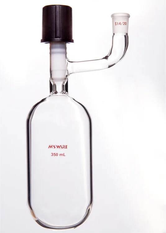 溶剂储存瓶(SCHLENK),具内磨口,14/20,25ml,4mm高真空
