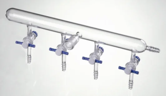 单排管真空气体分配器,14 20,4组,2mm,右小咀