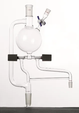 具高真空阀式溶剂干燥装置,250ml,24 40