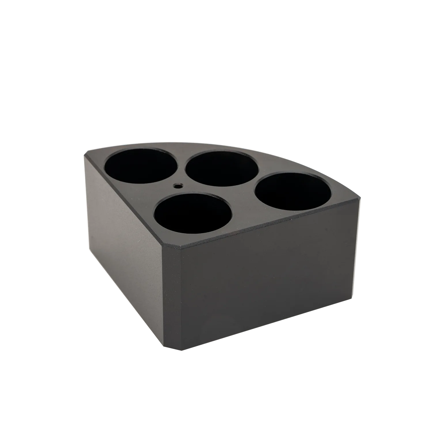 黑色扇形加热模块 4孔 孔径:Ø28mm 孔深:43mm 40ml 样品瓶