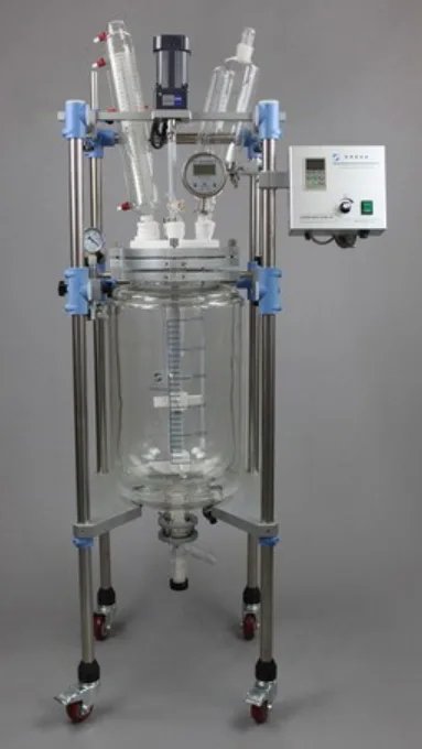 20L双层玻璃反应釜 数显调速 JR-S20