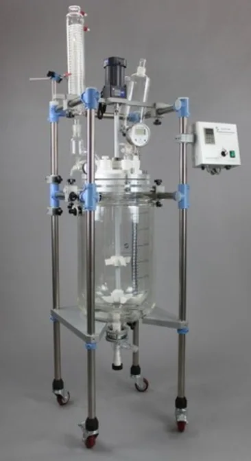 50L双层玻璃反应釜 数显调速 JR-S50