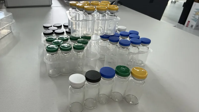 西林瓶 2ml 配白色磨砂盖 - 玖梧精选