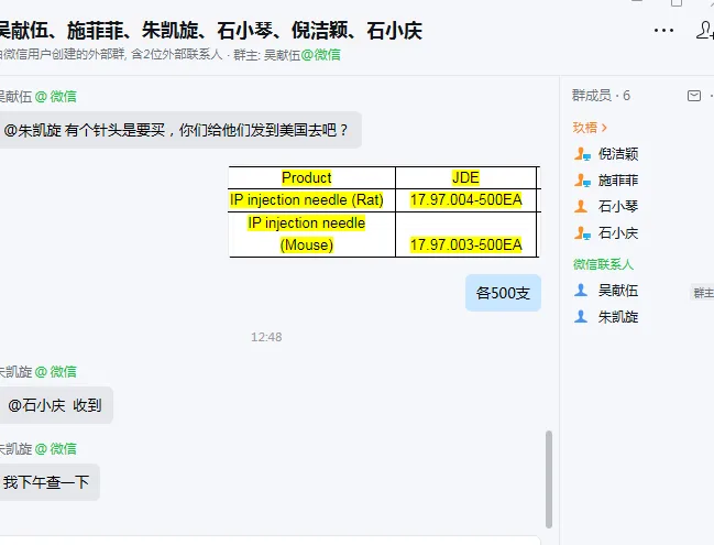 苏州同芯Mouse intraperitoneal administrationneedle 针尖3mm 17.97.003（支） - 美国3M