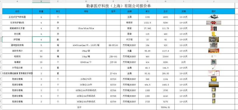 7.29一特化工仓库防泄漏产品1批 - 玖梧精选