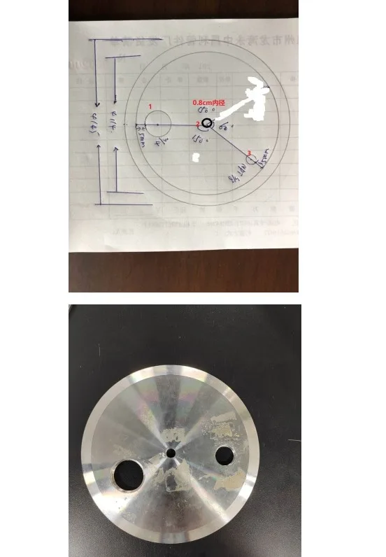 景烨定制50L不锈钢桶3孔的盖子（个） - 玖梧精选