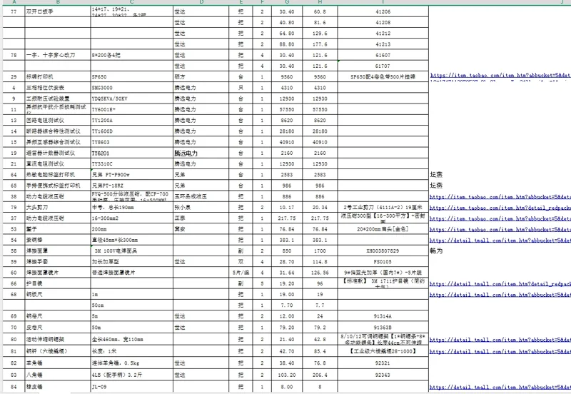九寨沟耗材一批5.13 - 玖梧精选