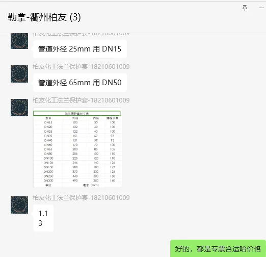 法兰防溅保护罩DN50管外径70mm，PP材质（个） - 玖梧精选