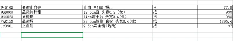 金钟显微剪22.5cm枪形 直窄 头宽0.4(钛)NAK150（把） - 金钟