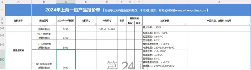 上海一恒恒温金属浴TU-100C-半导体制冷C模块35×1.5ml离心管（个） - 玖梧精选