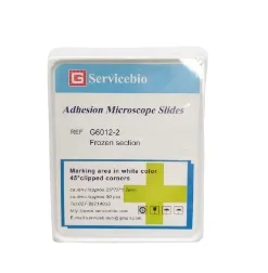 Servicebio-G6012-2，Adhesive Slides (Frozen Sections) (White Painted)50片/盒 - Servicebio/赛维尔