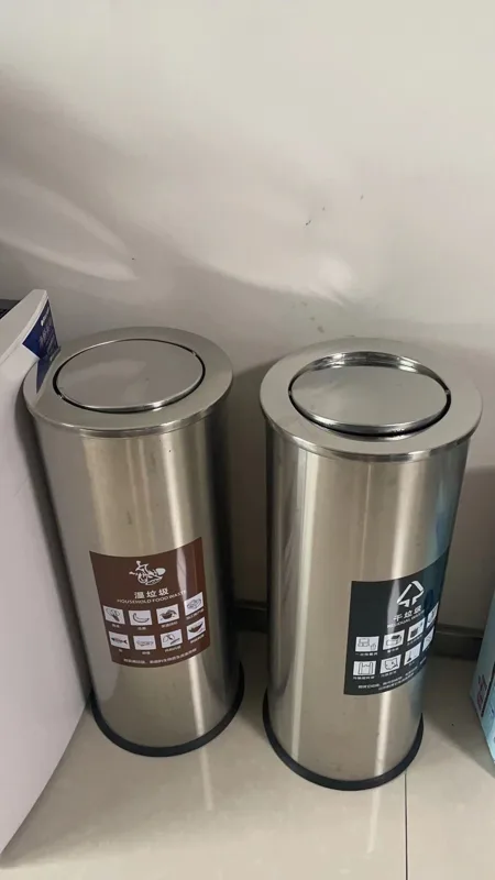 不锈钢分类垃圾桶（个） - 国产