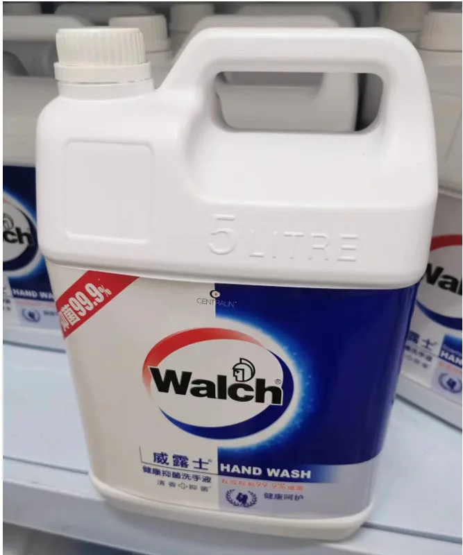 威露士健康抑菌洗手液5L（桶）非泡沫款，4桶/箱 - 玖梧精选