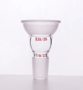 球碗与标准磨口互换接头,上球碗:35/20,下磨口:24/40 - BOHEMIA