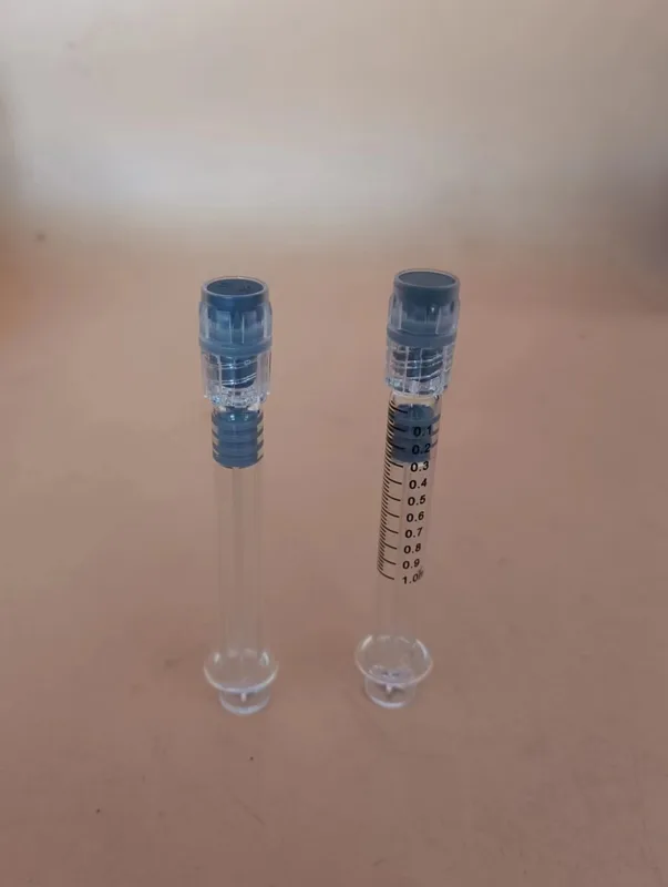 预灌封注射器1mL细长鲁尔锁带不带刻度100支/盒（盒） - 玖梧精选