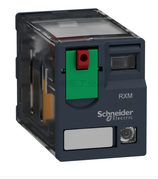施耐德中间继电器RXM4AB2B7-24VAC-50/60HZ（个）加底座 - 施耐德