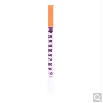 一次性胰岛素注射器U-100-1ml0.33*13（箱）（50支/盒10盒/箱）（29G） - 康德莱