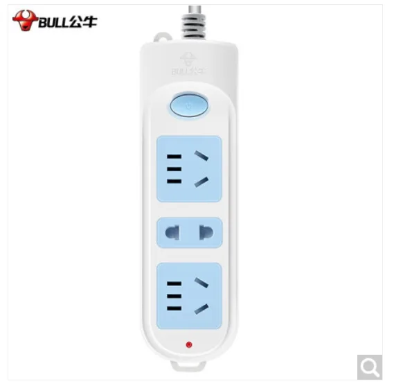 公牛（BULL）GN-606 1.8米电源线 单开关 多功能家用插座排插 （个） - 公牛