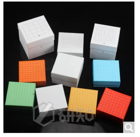 研知 43068304044纸质冷冻管盒5ml 36格纸盒（个） - 玖梧精选