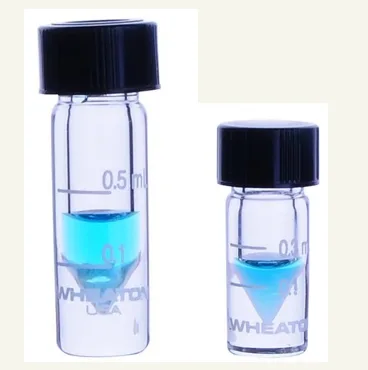 V-VIAL 72647-01样品小瓶,CLEAR W/CAPS,0.3ML,12/包（包） - 美国3M