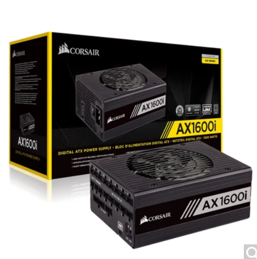 美商海盗船 AX1600i 1600W 电脑电源（个） - 玖梧精选