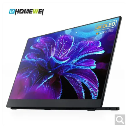 EHOMEWEI 10038440031138 15.6英寸4K OLED便携式显示器非触控（个） - 玖梧精选
