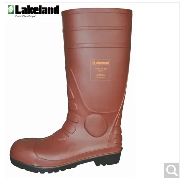 雷克兰 LR-2-49/R-2-49(short)化学防护靴棕色(靴高 40cm) 42（双） - Lakeland/雷克兰