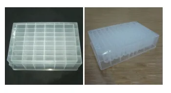 逗点 96WP-S022-N 96孔方孔收集板2.2 mL U型底 24块/盒 （盒） - 玖梧精选