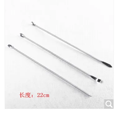 苏品 26466278735不锈钢微量药勺 3支（套） - 玖梧精选