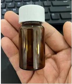 上海翰丰 20ml棕色螺纹样品瓶 配套白色实心螺纹PTFE/硅胶垫 100个/盒 （盒） - 玖梧精选