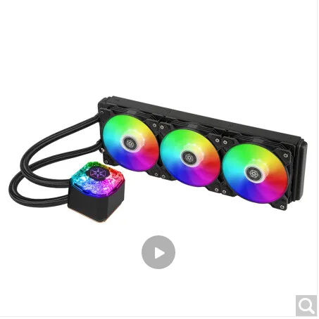 银欣 TR4多平台冰钻IG360-ARGB一体式水冷扇热器（块） - 玖梧精选