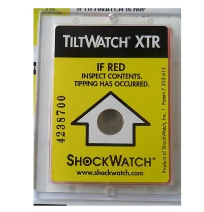 TILTWATCH 物流运输防倾倒防震标贴（个） - 玖梧精选