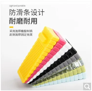 乐优家 e83kNP4K防风防撞门塞透明 【3个装】（个） - 玖梧精选