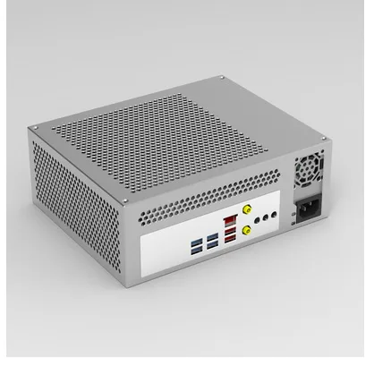 Lz-a4 mini itx A24银色办公机箱+刻字（台） - 玖梧精选