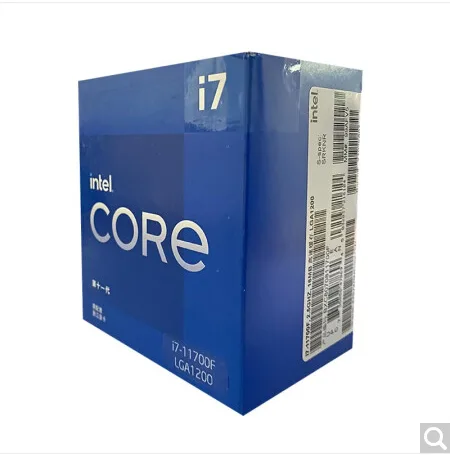 英特尔 Intel i7-11700F 8核16线程 盒装（盒） - 玖梧精选