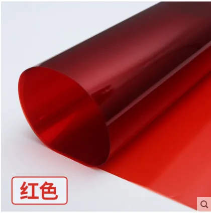 安膜 3010彩色玻璃贴膜红色40*100cm（个） - 玖梧精选