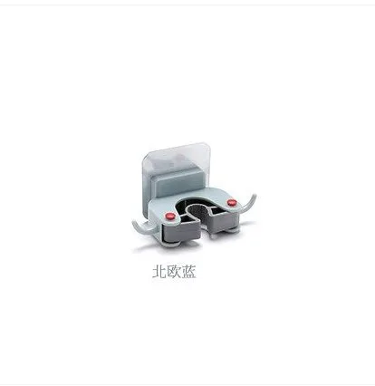 优家净 8974免打孔多功能无痕挂架北欧蓝（个） - 玖梧精选