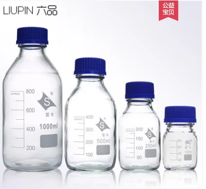 蜀牛 蓝盖透明试剂瓶 2L （个） - 玖梧精选
