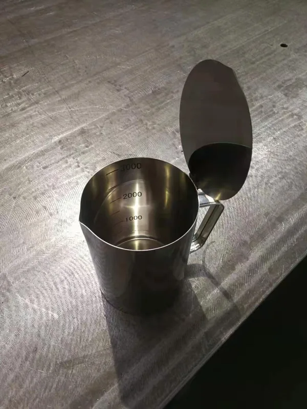 5L 304不锈钢,带刻度,含盖（个） - 国产