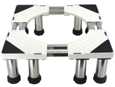 洗衣机底座通用不锈钢加高托架,单管4不锈钢脚23cm-27cm（个） - 玖梧精选