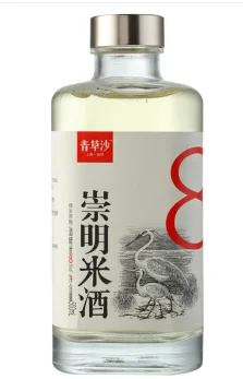 青草沙崇明糯米酒8度500ml（瓶） - 玖梧精选