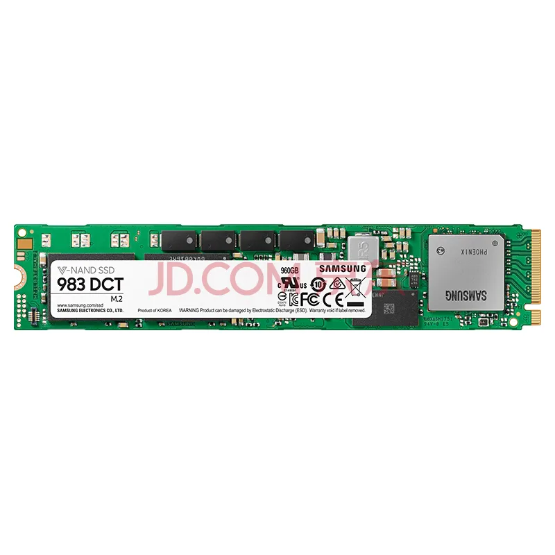 三星 960GB 企业级SSD固态硬盘 M.2 983 DCT（MZ-1LB960NE）（个） - 三星