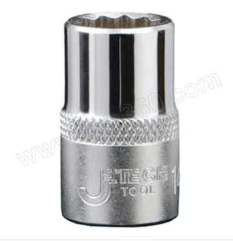 捷科 1/2"系列公制六角套筒 SK1/2-D19 （2个/组） - 玖梧精选