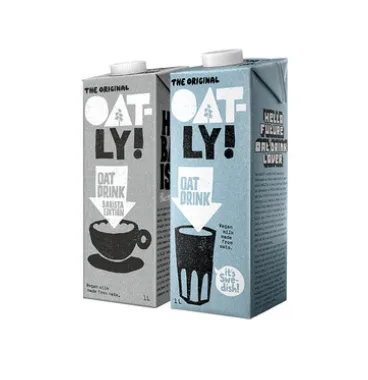 OATLY噢麦力燕麦奶谷物饮料蛋白奶1L*2 （组） - 玖梧精选