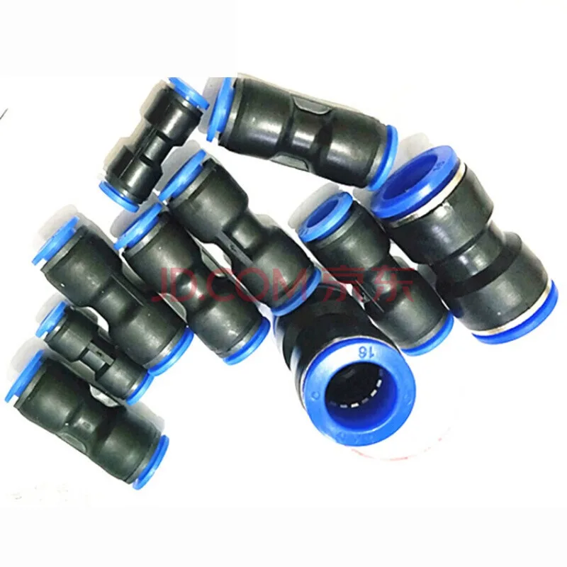 艾帛利 气体快接接头 三通6mm 10只（组） - 玖梧精选